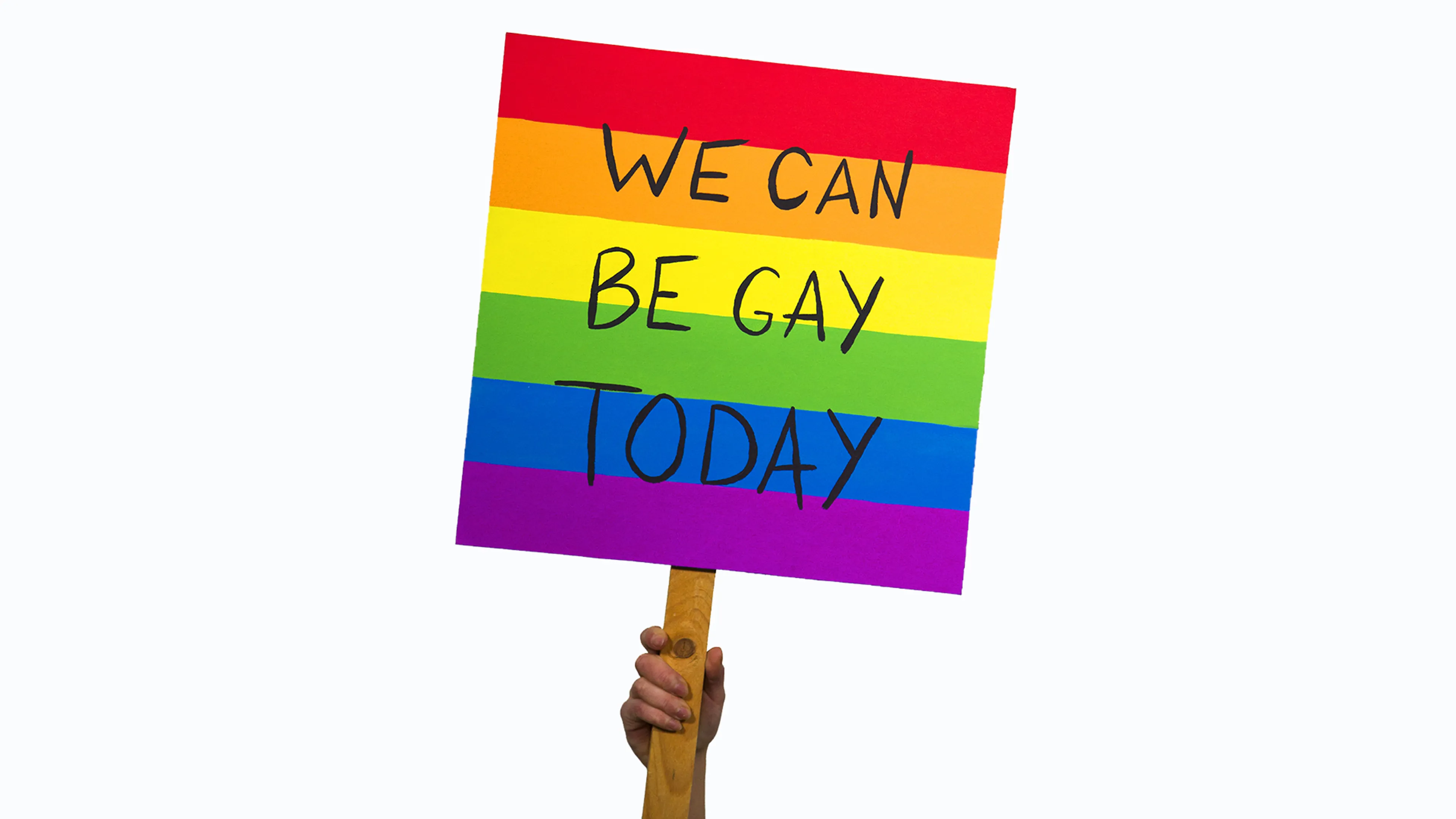 We can Be Gay Today: Baltic Pride 2013 poster